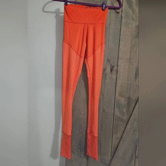 Adidas karli kloss orange red mesh tight. XS - Picture 5 of 9